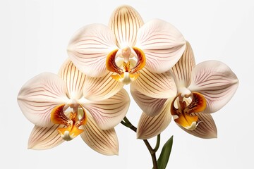 Fototapeta na wymiar orchid flower isolated on white