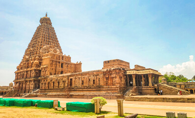 ancient temple Brihadisvara Temple Thanjavur 