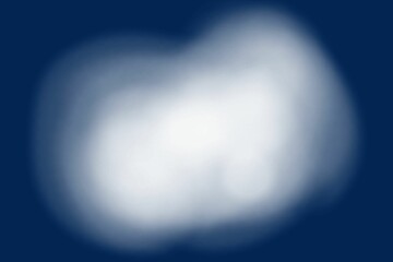blue background with white smoke texture