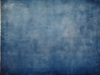 Indigo background paper with old vintage texture antique grunge textured design, old distressed parchment blank empty with copy space for product 