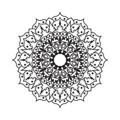 Mandalas for coloring book. Decorative round ornaments. Unusual flower shape. Oriental vector, Anti-stress therapy patterns. Weave design elements. Yoga logos Vector.