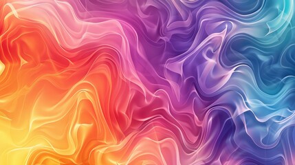 Abstract colorful template background, Modern impressionism technique. Wall poster print template, Abstract colorful wave background
 - obrazy, fototapety, plakaty