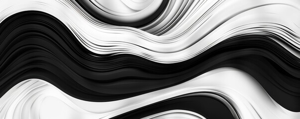 Abstract line art - zebra print abstract background - obrazy, fototapety, plakaty