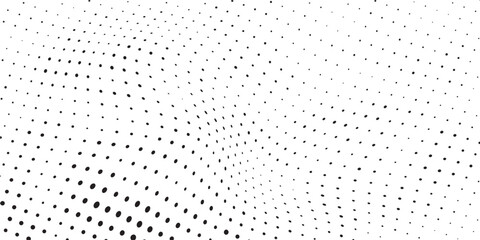 Abstract halftone wave dotted background. Halftone grunge pattern with squares
