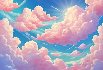 Clouds In The Sky Art Print
