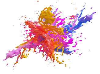 abstract color splash. color design background