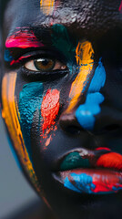 Chromatic Majesty: Celebrating Afro Elegance in Bold Hues, discrimination equality