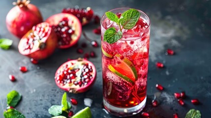 A vibrant pineapple coconut smoothie, with fresh pineapple chunks, creamy coconut milk, and Greek yogurt, blended with ice and served in a tropical-themed glass with a pineapple wedge and umbrella for