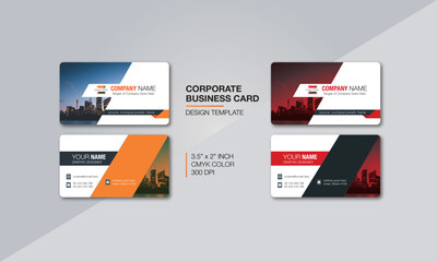 Modern professional business card / visiting card design template