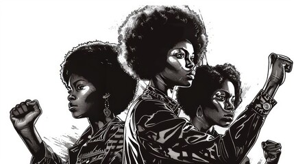 Celebrating Black History Month with empowerment and unity.