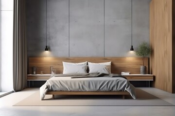 bedroom, interior, design, modern, wooden, furniture, decor, style, contemporary, bed, room, home, decoration, cozy, flooring