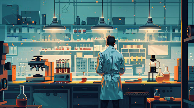 Hightech lab toxicologists probe the silent threats posed by heavy metals. Generative ai.