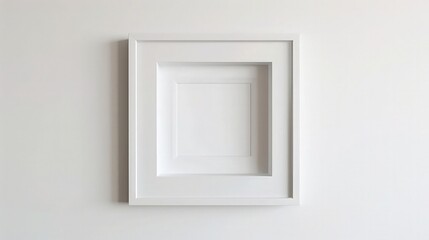 Envision a stylish interior with a white poster frame mounted on a clean, neutral-toned wall, complemented by a vase of fresh flowers. 