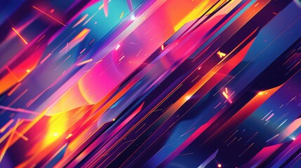 Colorful Abstract Background. Dynamic Effect. Futuristic Technology Style. Motion illustration, abstract colorful background