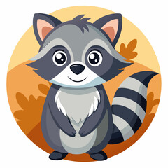 Funny Raccoon: Vector Fun