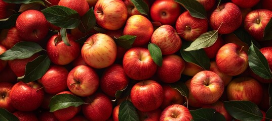Fresh organic apples texture background ideal for natural fruit concept design projects