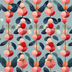 Tile patterns for wall coverings in residential buildings, Ai