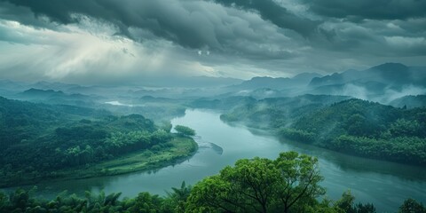 view of the lake