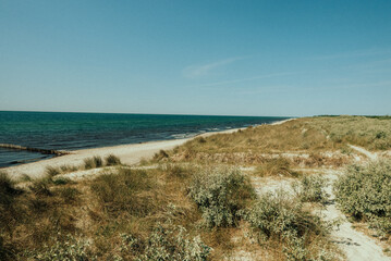 Markgrafenheide Strand an der Ostsee