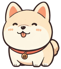 Cartoon Chiba Dog PNG 3