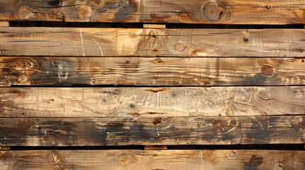 wooden wall background, with a natural wood grain pattern and a few cracks, in rustic setting, copyspace