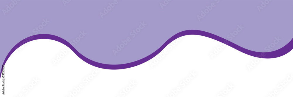 Poster divider header for app, banners or posters. set of template dividers shapes for website. curve lines