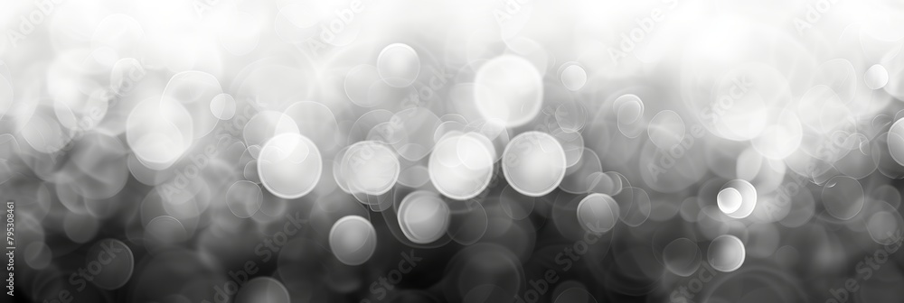 Poster elegant abstract grey light bokeh creating an exquisitely blurred background atmosphere