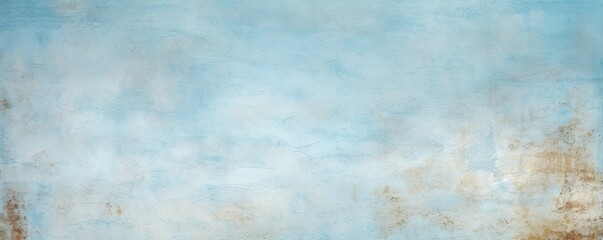 Sky Blue background paper with old vintage texture antique grunge textured design, old distressed parchment blank empty with copy space for product 