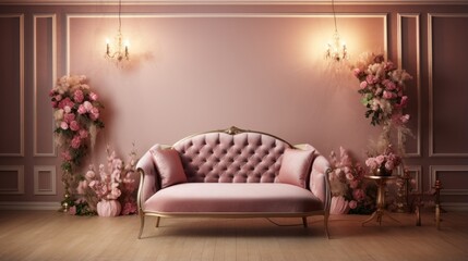 Elegant beauty themed backdrop ideal for creating captivating accessory content