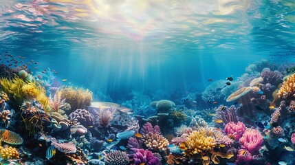Coral reef - obrazy, fototapety, plakaty