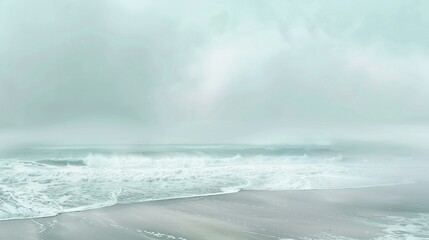 A background featuring a gentle mix of pastel turquois