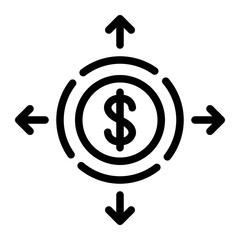 spending line icon