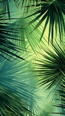 Palm leave wallpaper