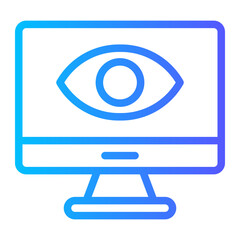 eye gradient icon