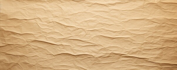 Tan dark wrinkled paper background with frame blank empty with copy space for product design or text copyspace mock-up template for website 