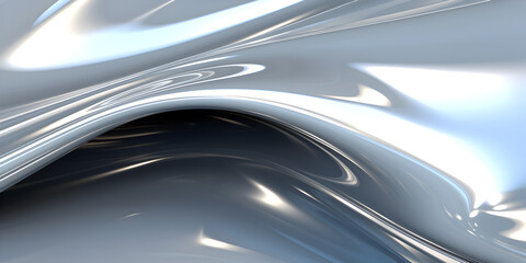 Abstract grey and white chrome background