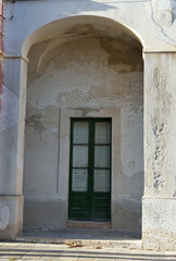 Historic buildings in Santa Cesarea Terme Puglia Italy
