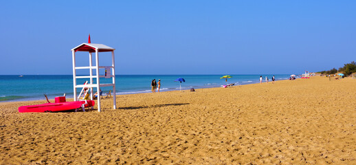 Marina Di Salve Beach (pescoluse) Puglia Italy