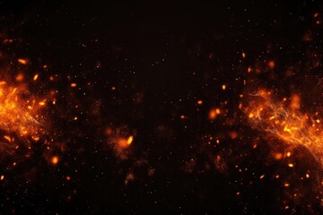 Fire backgrounds nebula night