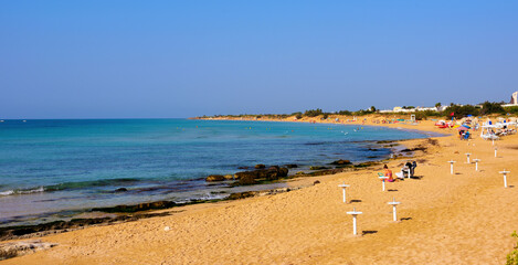 Marina Di Salve Beach (pescoluse) Puglia Italy
