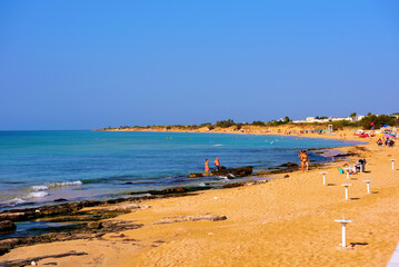 Marina Di Salve Beach (pescoluse) Puglia Italy