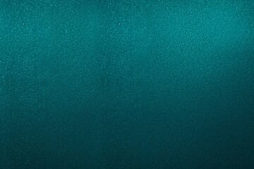 Turquoise color gradient dark grainy background white vibrant abstract spots on black noise texture effect blank empty pattern with copy space