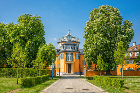 Eremitage Wagh&auml;usel, Karlsruhe, Baden Wuerttemberg, Deutschland 
