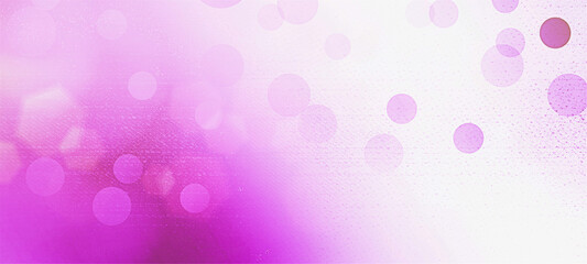 Pink panorama bokeh background. Simple design for banner, poster, events and various design works
