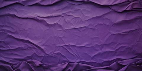 Violet dark wrinkled paper background with frame blank empty with copy space for product design or text copyspace mock-up template for website 