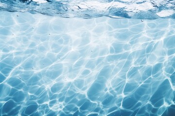 Fototapeta premium Transparent under water effect by rawpixel