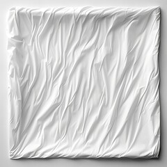White dark wrinkled paper background with frame blank empty with copy space