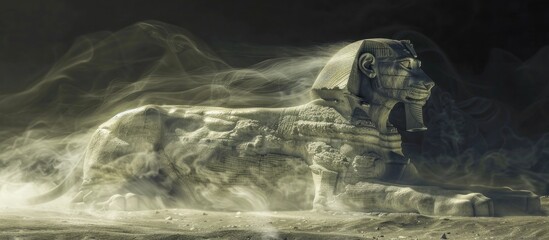 Mythical Ghost Sphinx A Testament to Ancient Culture and Supernatural Enigma