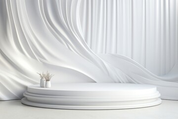 White texture plant furniture porcelain.