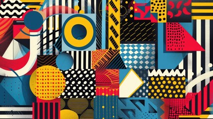 Abstract geometric backgrounds